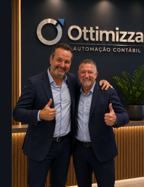 Ricardo Machado e Rogério Galon, sócios da Ottimizza